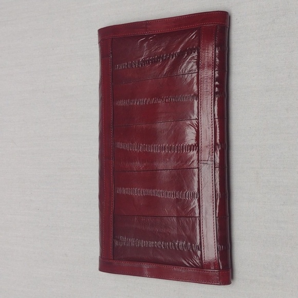 Vintage Eel Skin Clutch - Picture 2 of 3